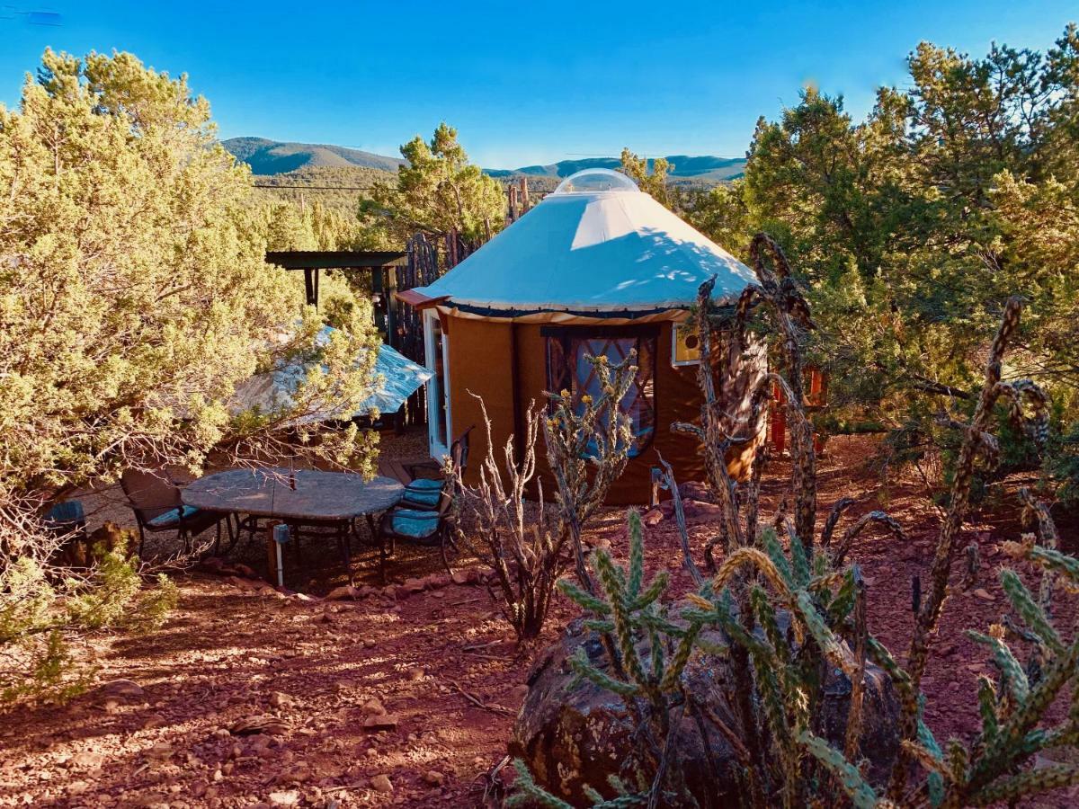 The Yoga Yurta At Sunny Mellow Eco Villa Tijeras المظهر الخارجي الصورة